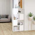 Libreria/Divisorio Bianco 60x24x124,5 cm in Truciolato