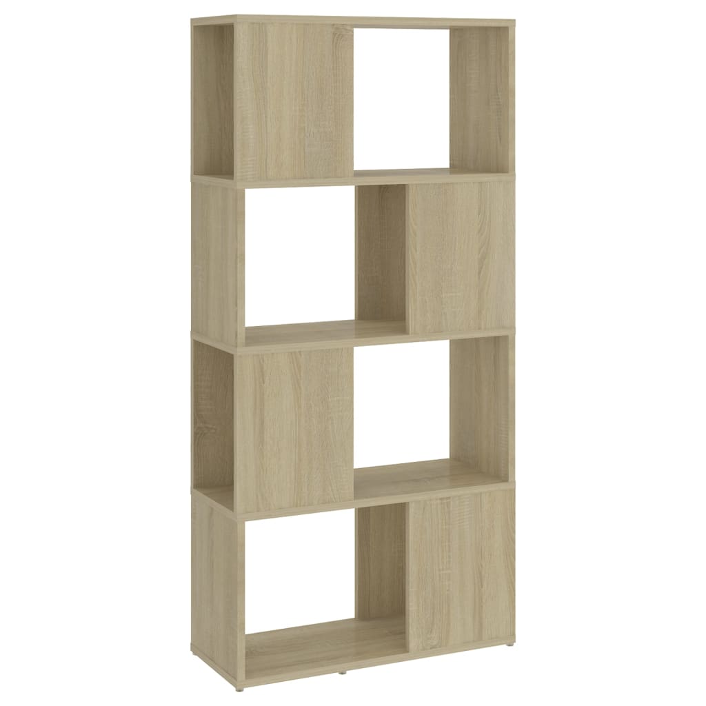 Libreria/Divisorio Rovere Sonoma 60x24x124,5 cm in Truciolato