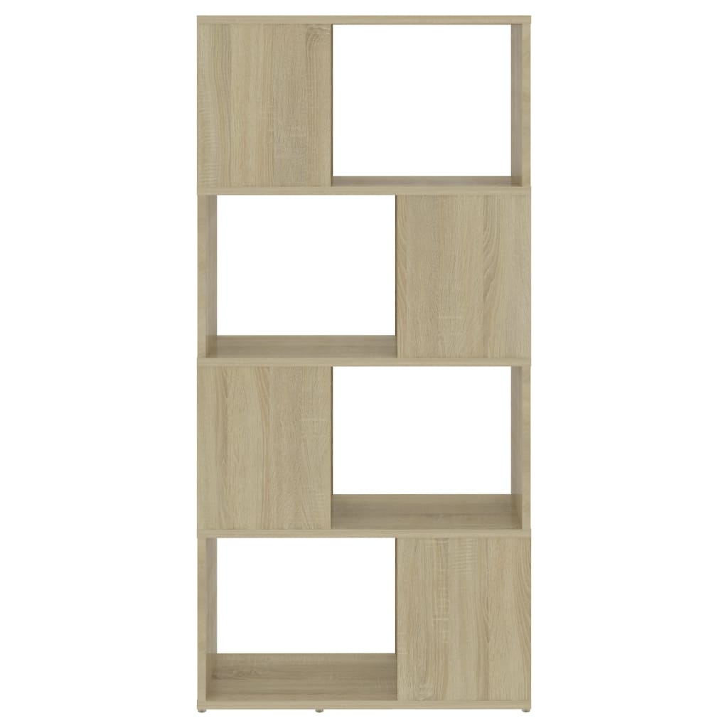 Libreria/Divisorio Rovere Sonoma 60x24x124,5 cm in Truciolato