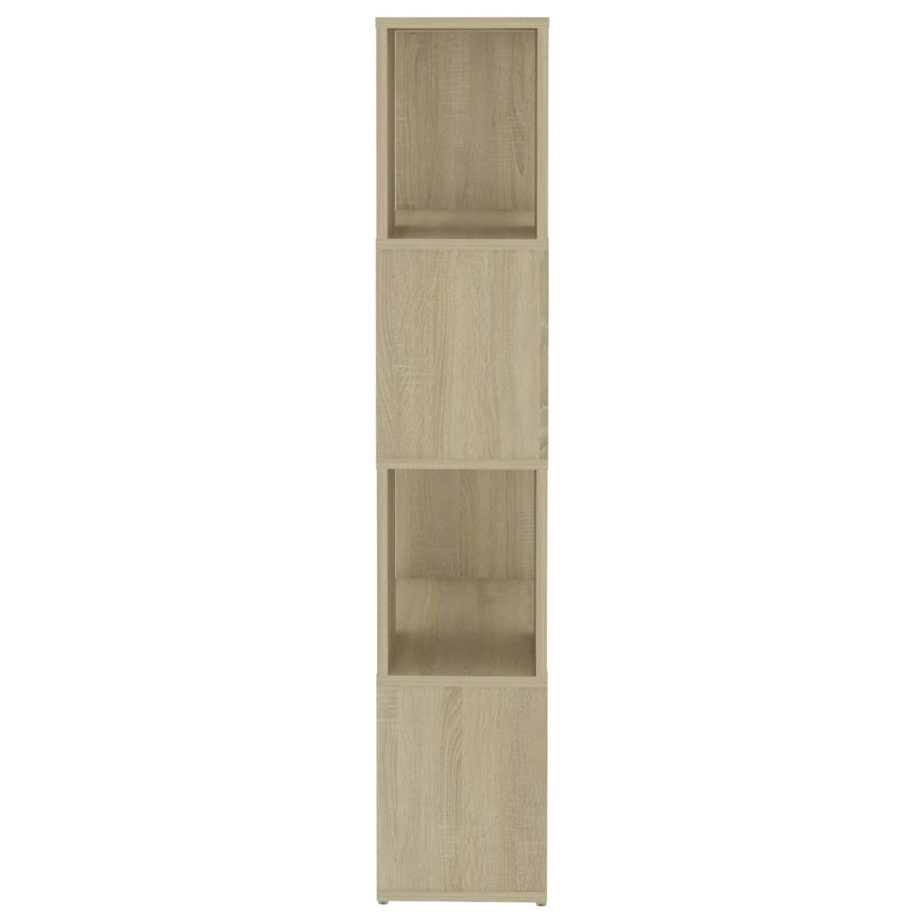 Libreria/Divisorio Rovere Sonoma 60x24x124,5 cm in Truciolato