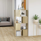 Libreria/Divisorio Rovere Sonoma 60x24x124,5 cm in Truciolato