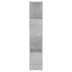 Libreria/Divisorio Grigio Cemento 60x24x124,5 cm