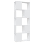 Libreria/Divisorio Bianco 60x24x155 cm in Truciolato