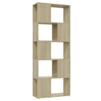 Libreria/Divisorio Rovere Sonoma 60x24x155 cm