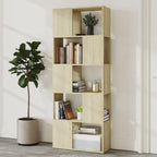 Libreria/Divisorio Rovere Sonoma 60x24x155 cm