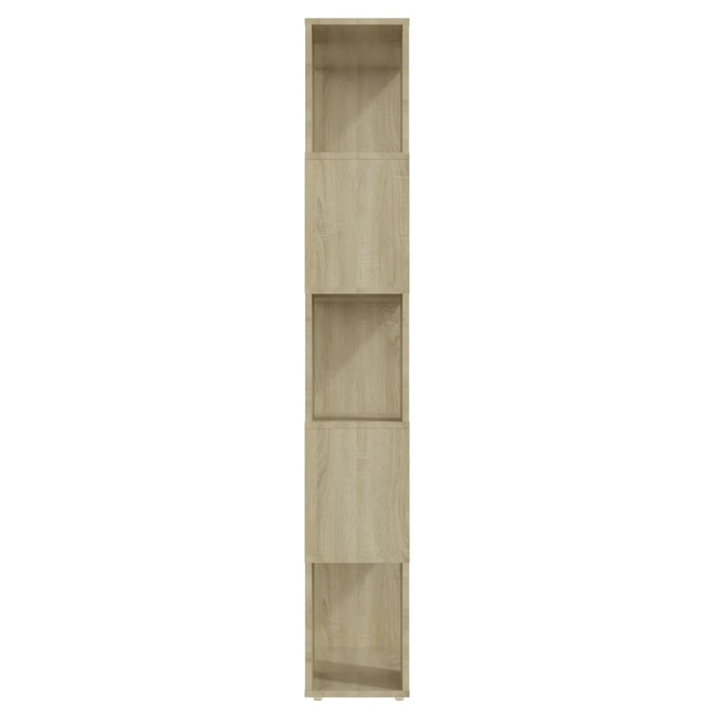 Libreria/Divisorio Rovere Sonoma 60x24x155 cm
