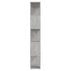 Libreria/Divisorio Grigio Cemento 60x24x155 cm