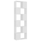 Libreria/Divisorio Bianco 60x24x186 cm