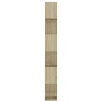 Libreria/Divisorio Rovere Sonoma 60x24x186 cm in Truciolato