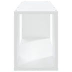 Mobile Porta TV Bianco 80x24x32 cm in Legno Multistrato