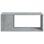 Mobile TV Grigio Cemento 80x24x32 cm in Truciolato
