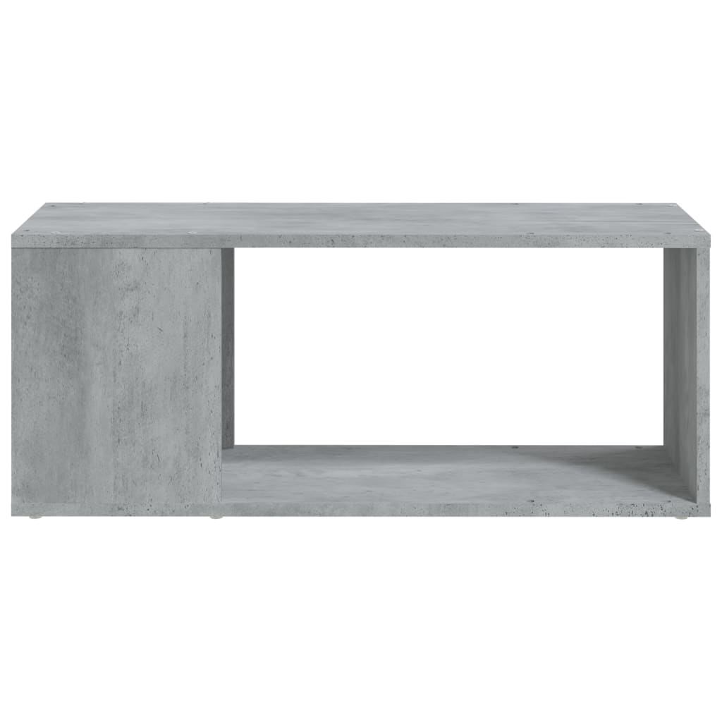 Mobile TV Grigio Cemento 80x24x32 cm in Truciolato