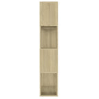 Libreria/Divisorio Rovere Sonoma 80x24x124,5 cm in Truciolato