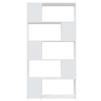 Libreria/Divisorio Bianco 80x24x155 cm in Truciolato