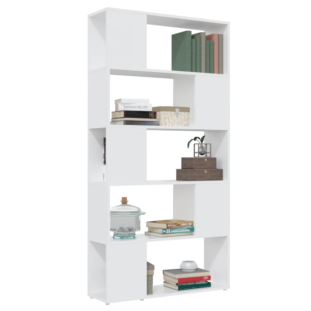 Libreria/Divisorio Bianco 80x24x155 cm in Truciolato