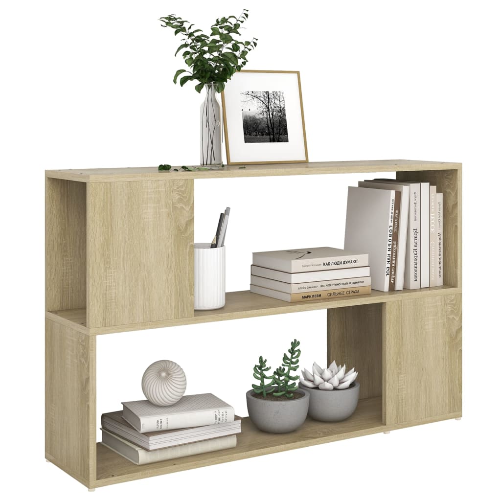 Libreria Rovere Sonoma 100x24x63 cm in Truciolato