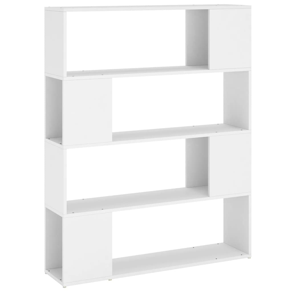 Libreria/Divisorio Bianco 100x24x124 cm