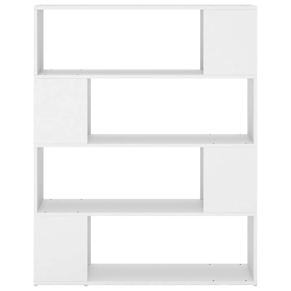 Libreria/Divisorio Bianco 100x24x124 cm