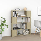 Libreria/Divisorio Rovere Sonoma 100x24x124 cm
