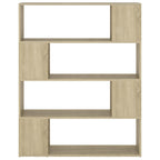 Libreria/Divisorio Rovere Sonoma 100x24x124 cm