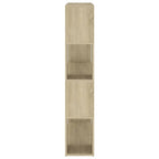 Libreria/Divisorio Rovere Sonoma 100x24x124 cm