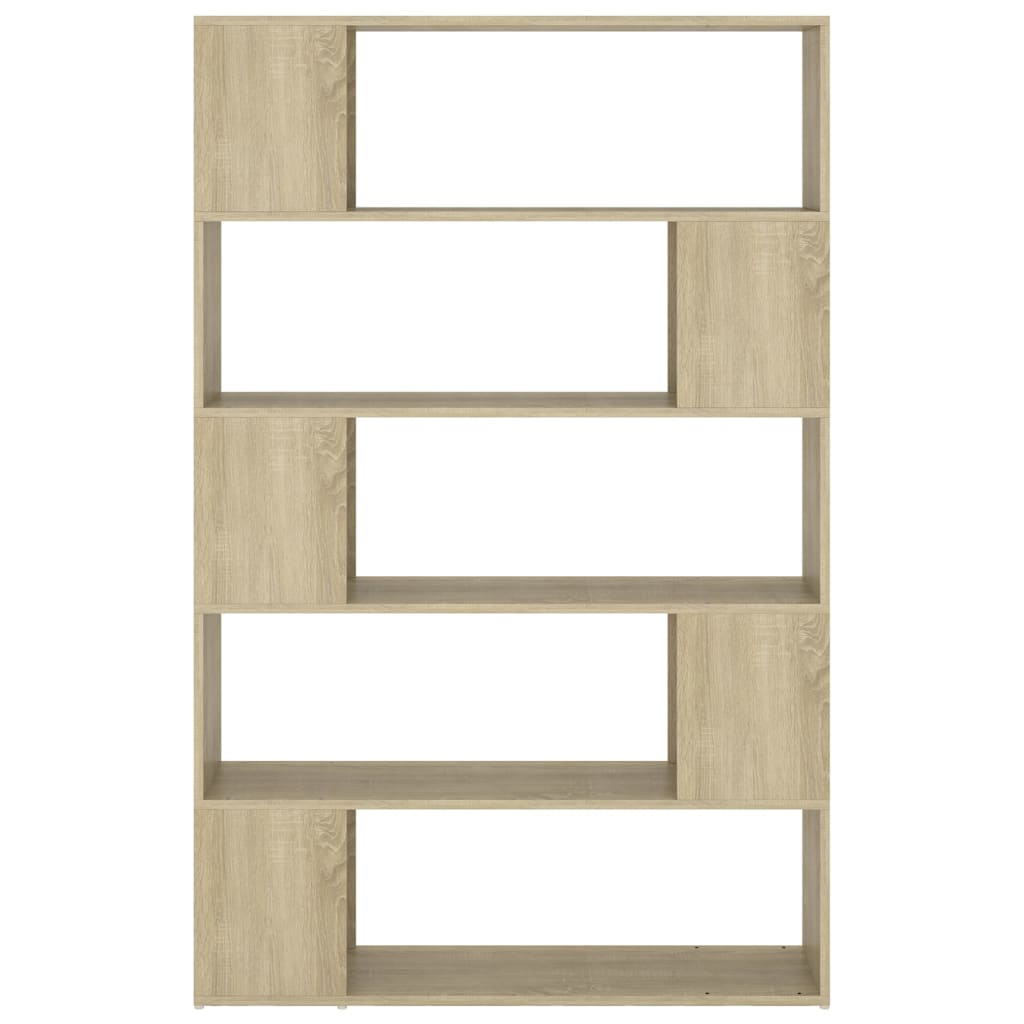 Libreria/Divisorio Rovere Sonoma 100x24x155 cm in Truciolato