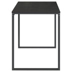 Scrivania per Computer Nera 110x60x73 cm in Legno Multistrato