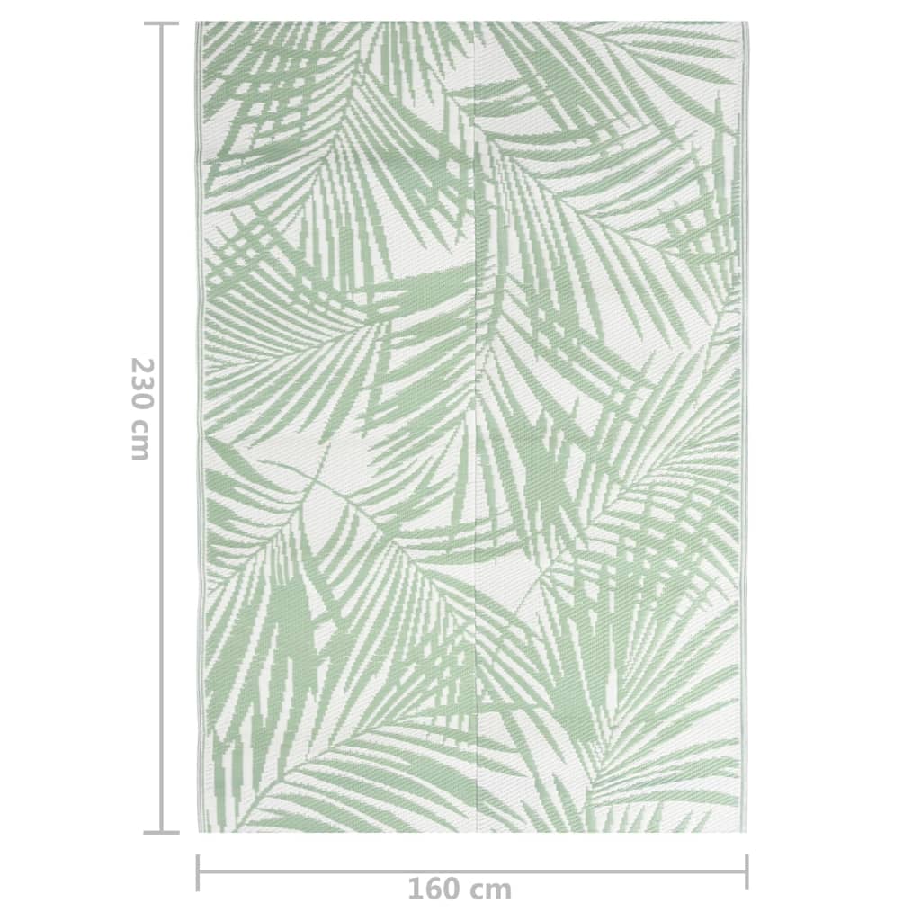 Tappeto da Esterno ARAKIL Verde 160x230 cm in PP