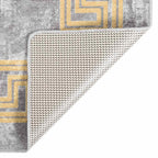 Tappeto Lavabile 160x230 cm Grigio