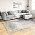 Tappeto Lavabile 190x300 cm Grigio