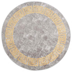 Tappeto Lavabile φ120 cm Grigio
