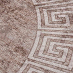 Tappeto Lavabile 120 cm Beige