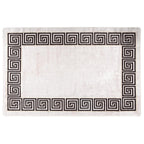 Tappeto Lavabile 80x150 cm Beige Chiaro