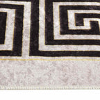 Tappeto Lavabile 80x150 cm Beige Chiaro