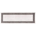 Tappeto Lavabile 80x300 cm Beige Chiaro