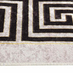 Tappeto Lavabile 120x180 cm Beige Chiaro