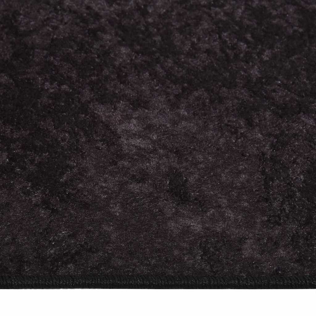 Tappeto Lavabile 120x180 cm Antracite