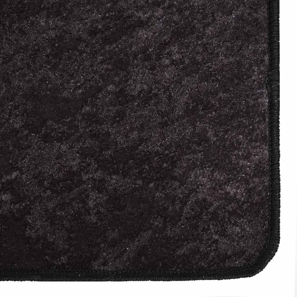Tappeto Lavabile 190x300 cm Antracite