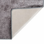 Tappeto Lavabile 80x150 cm Grigio
