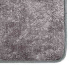 Tappeto Lavabile 80x300 cm Grigio