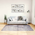 Tappeto Lavabile 120x180 cm Grigio