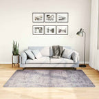 Tappeto Lavabile 120x180 cm Grigio
