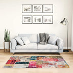 Tappeto Lavabile Patchwork 80x150 cm Multicolore