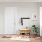 Tappeto Lavabile Patchwork 80x300 cm Multicolore