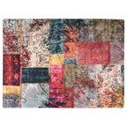 Tappeto Lavabile Patchwork 120x180 cm Multicolore