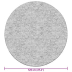 Tappeto Lavabile φ120 cm Multicolore