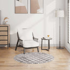 Tappeto Lavabile φ120 cm Multicolore