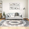 Tappeto Lavabile 160x230 cm Multicolore