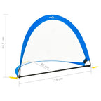 Set Porte da Calcio per Bambini 2 pz con Borsa 119x82x84,5 cm