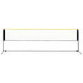 Rete da Badminton Regolabile 500x103x94-158 cm in Metallo
